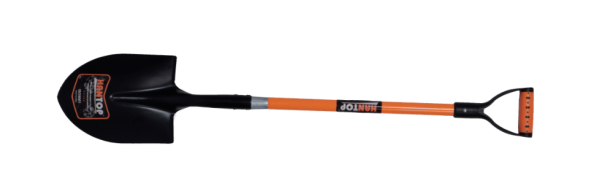 Item No.41605 Round shovel with fiberglass handle PB grip