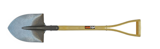 Item No.71301 Korea type round shovel Full Y wooden handle
